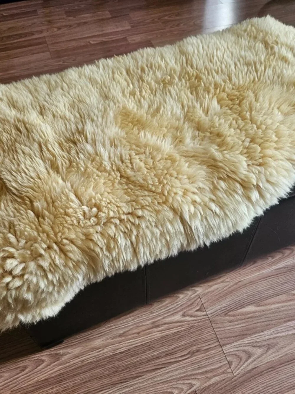 Real Fur Rug Sheepskin Genuine Leather Area Rug Handmade Soft Home Decor Rug